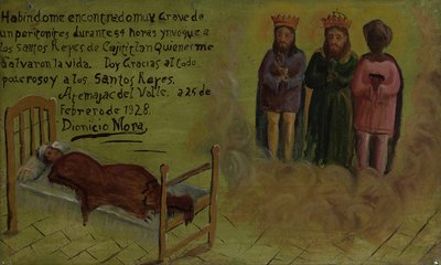 Offrande votive dédiée aux Trois Rois de la Sagesse - Unbekannt Unbekannt